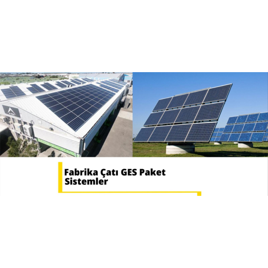 25 kW On Grid Çatı Güneş Enerjisi Sistemi 